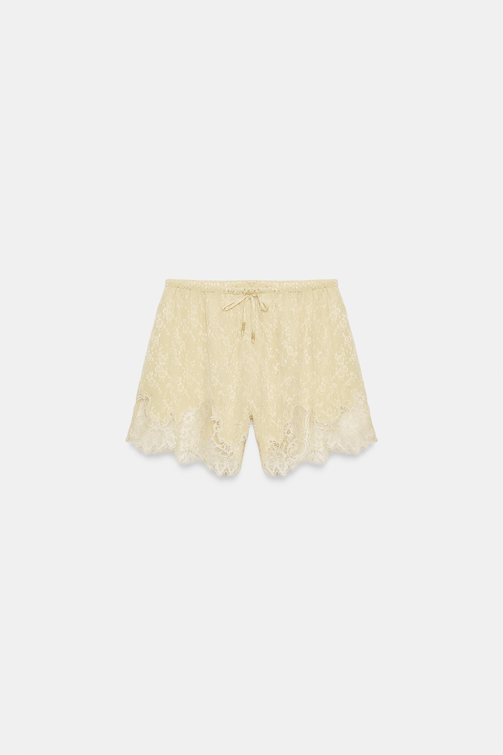 JACQUARD LACE SHORTS ZW COLLECTION